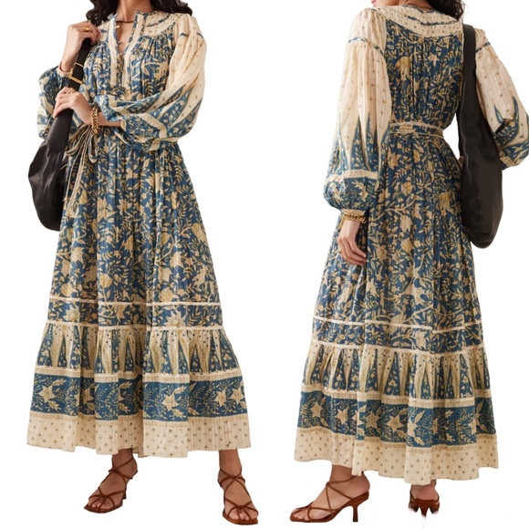 Ulla Johnson Dresses & Skirts - ULLA JOHNSON Kemala Floral Maxi Dress in Lanai \\ 2